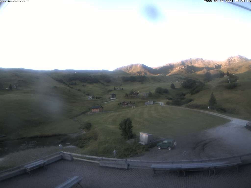 Archived image Webcam Restaurant Heuberge