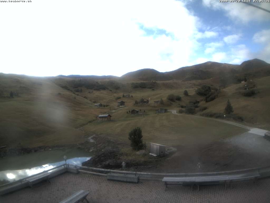 Archived image Webcam Restaurant Heuberge