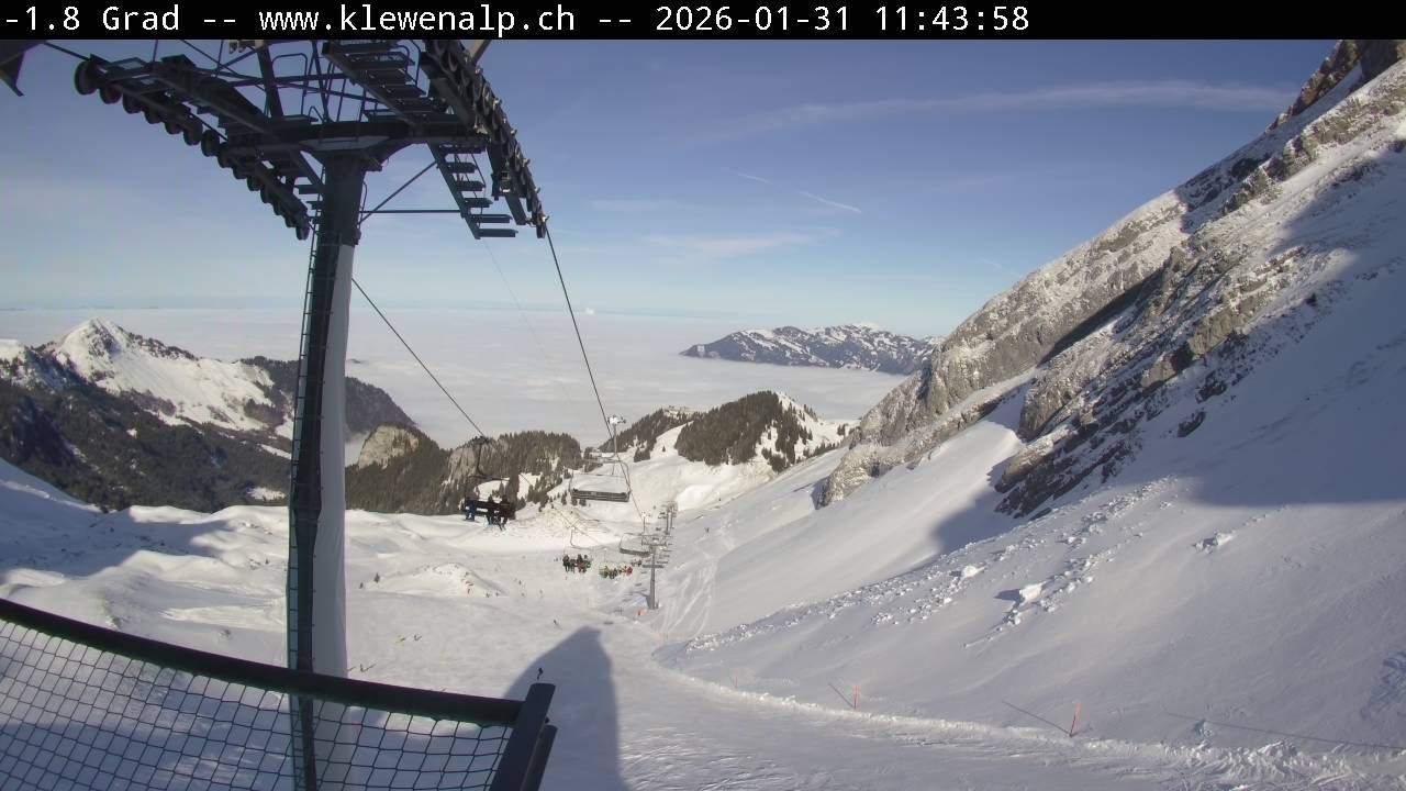 Archiv Foto Webcam Klewenalp - Bergstation