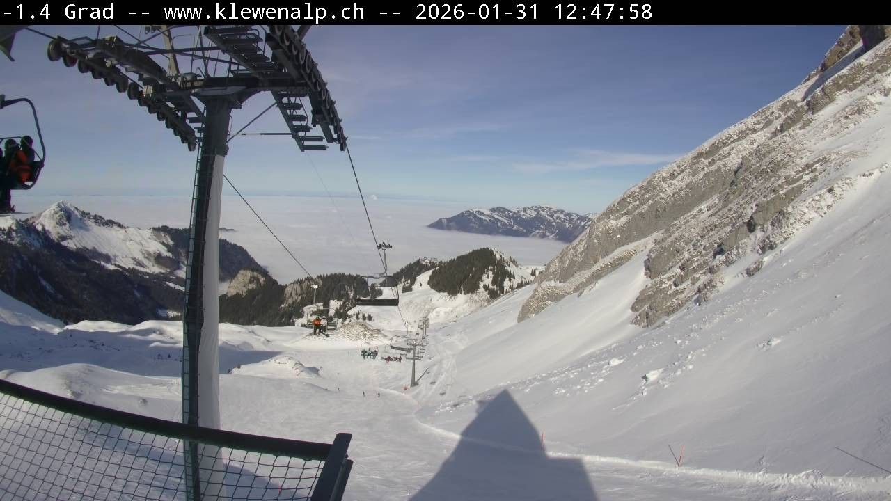 Archiv Foto Webcam Klewenalp - Bergstation
