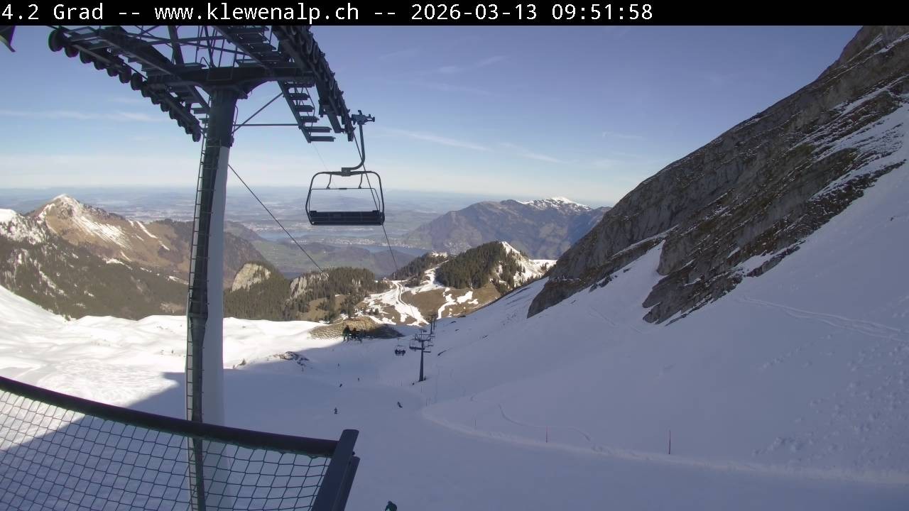 Archiv Foto Webcam Klewenalp - Bergstation