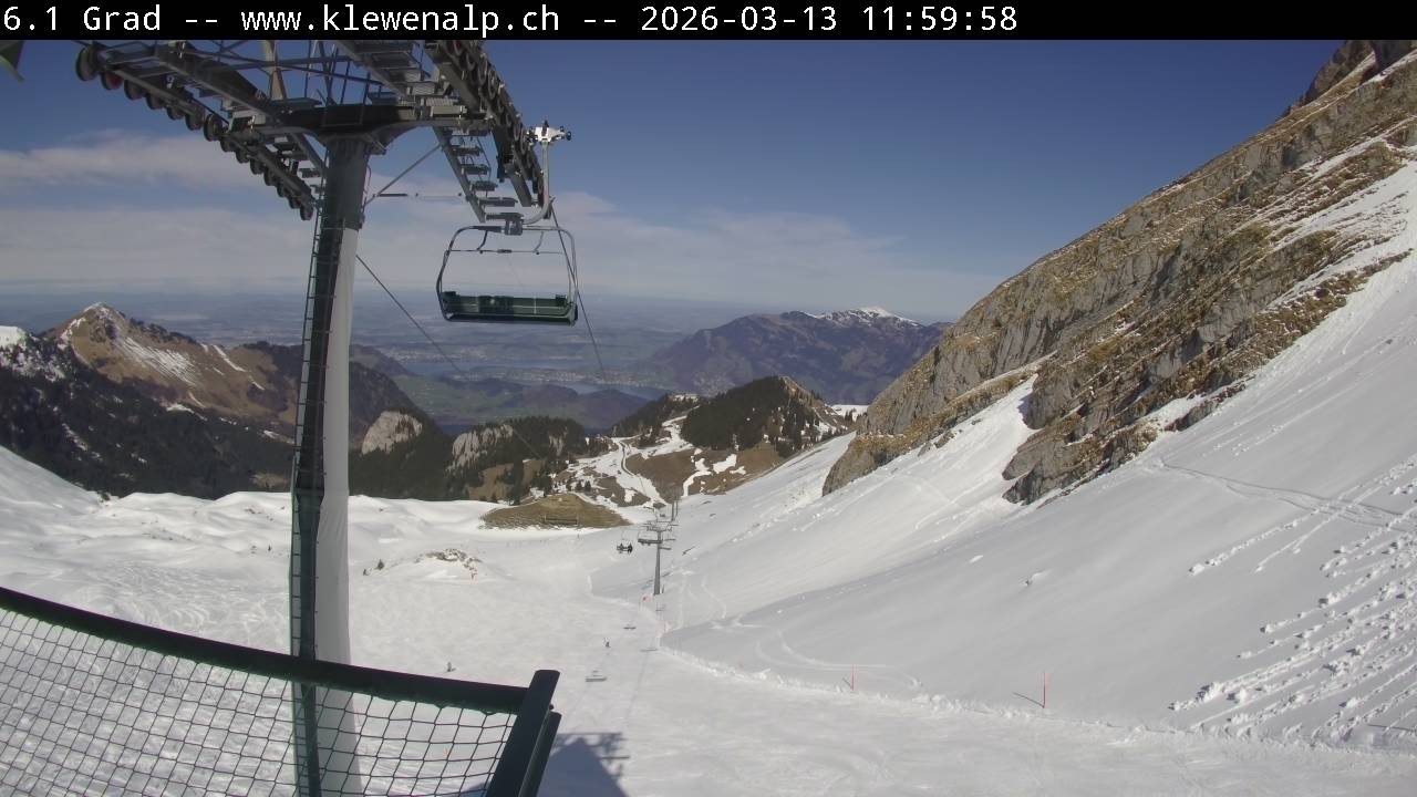 Archiv Foto Webcam Klewenalp - Bergstation