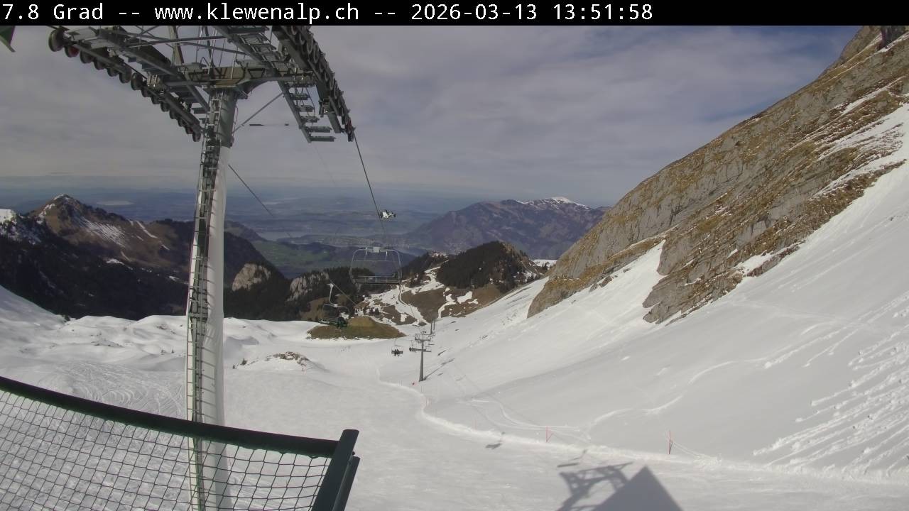 Archiv Foto Webcam Klewenalp - Bergstation
