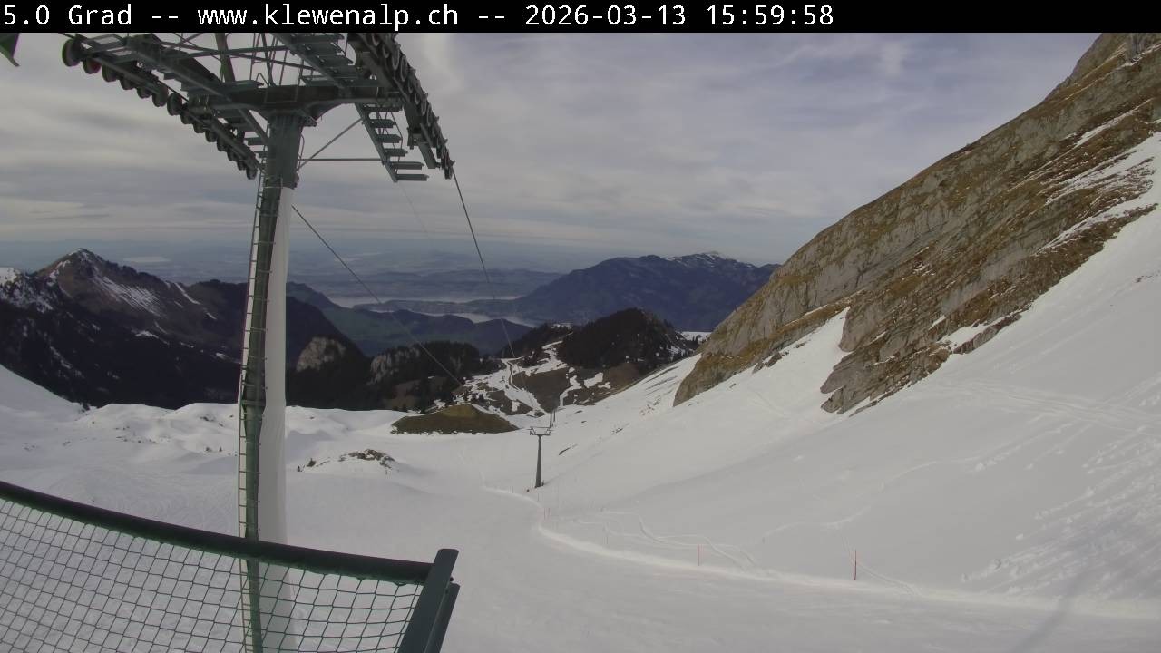 Archiv Foto Webcam Klewenalp - Bergstation