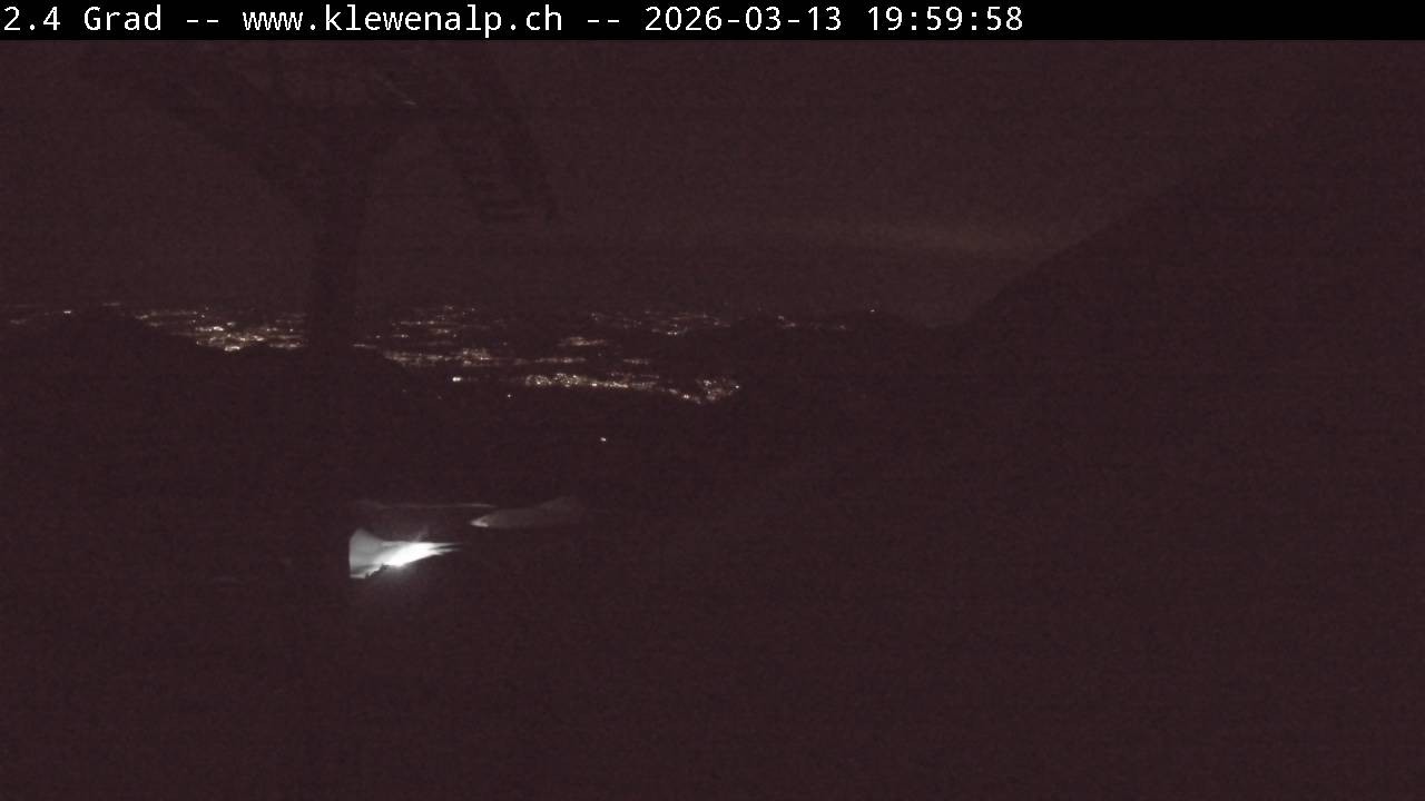 Archived image Webcam Klewenalp - Top station