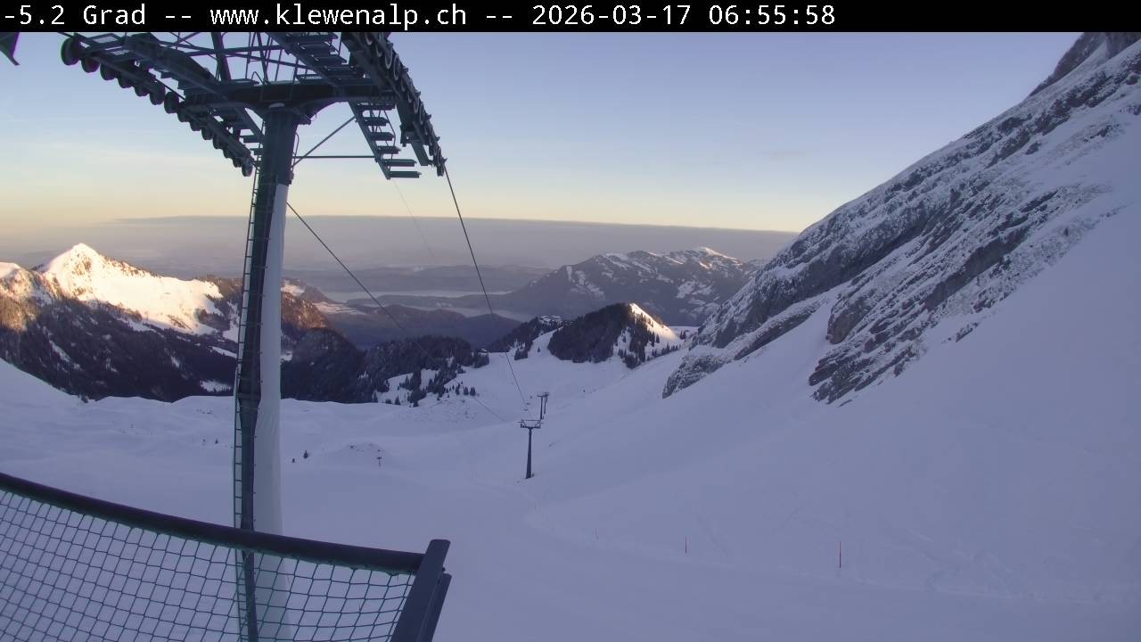 Archiv Foto Webcam Klewenalp - Bergstation