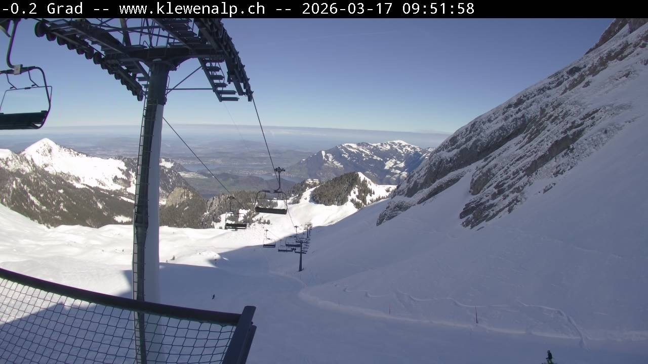 Archiv Foto Webcam Klewenalp - Bergstation