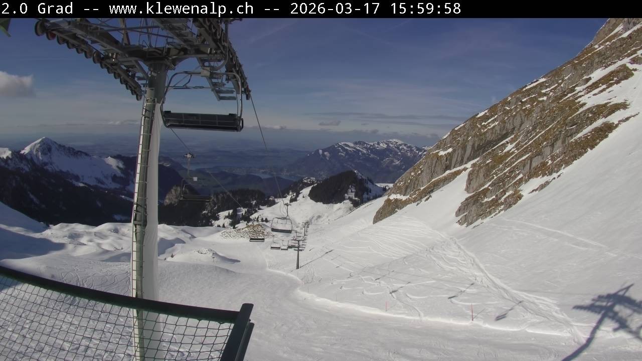 Archiv Foto Webcam Klewenalp - Bergstation