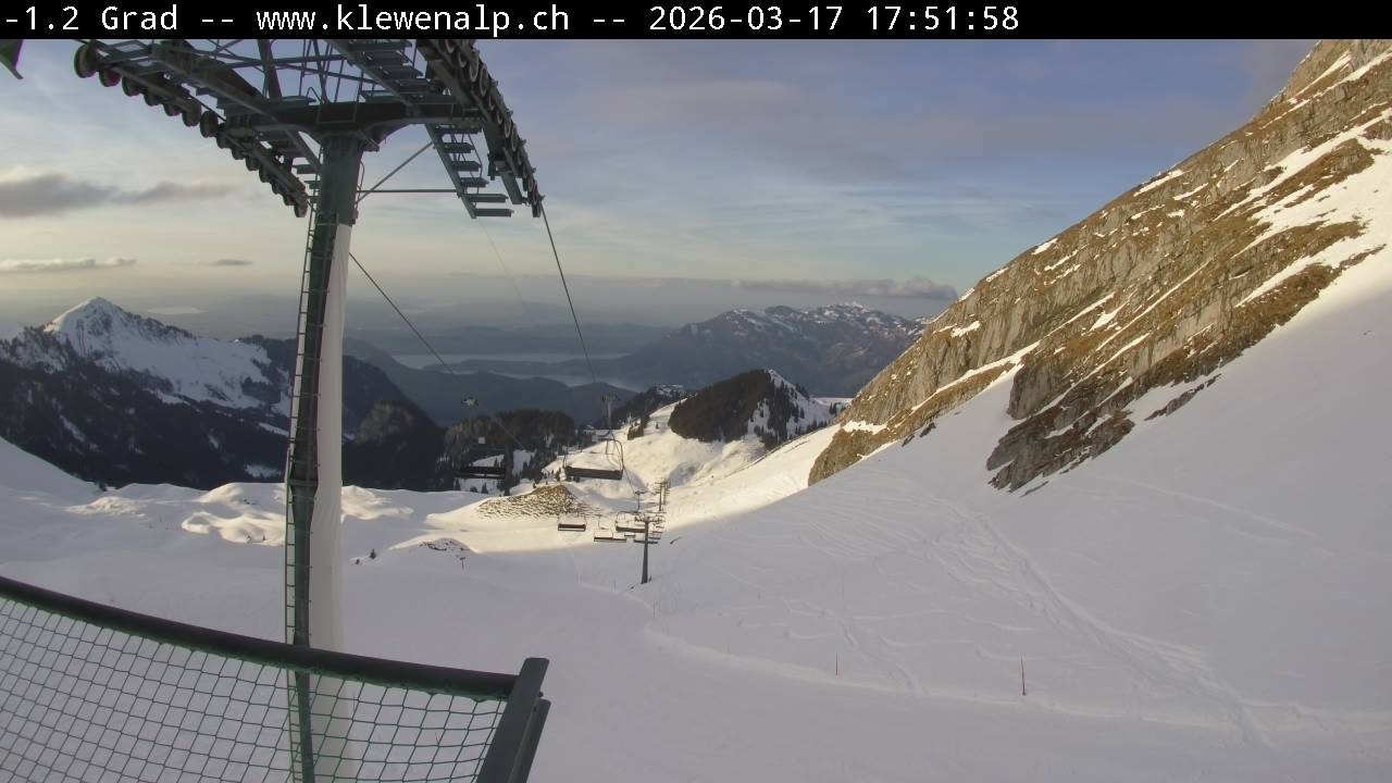 Archiv Foto Webcam Klewenalp - Bergstation