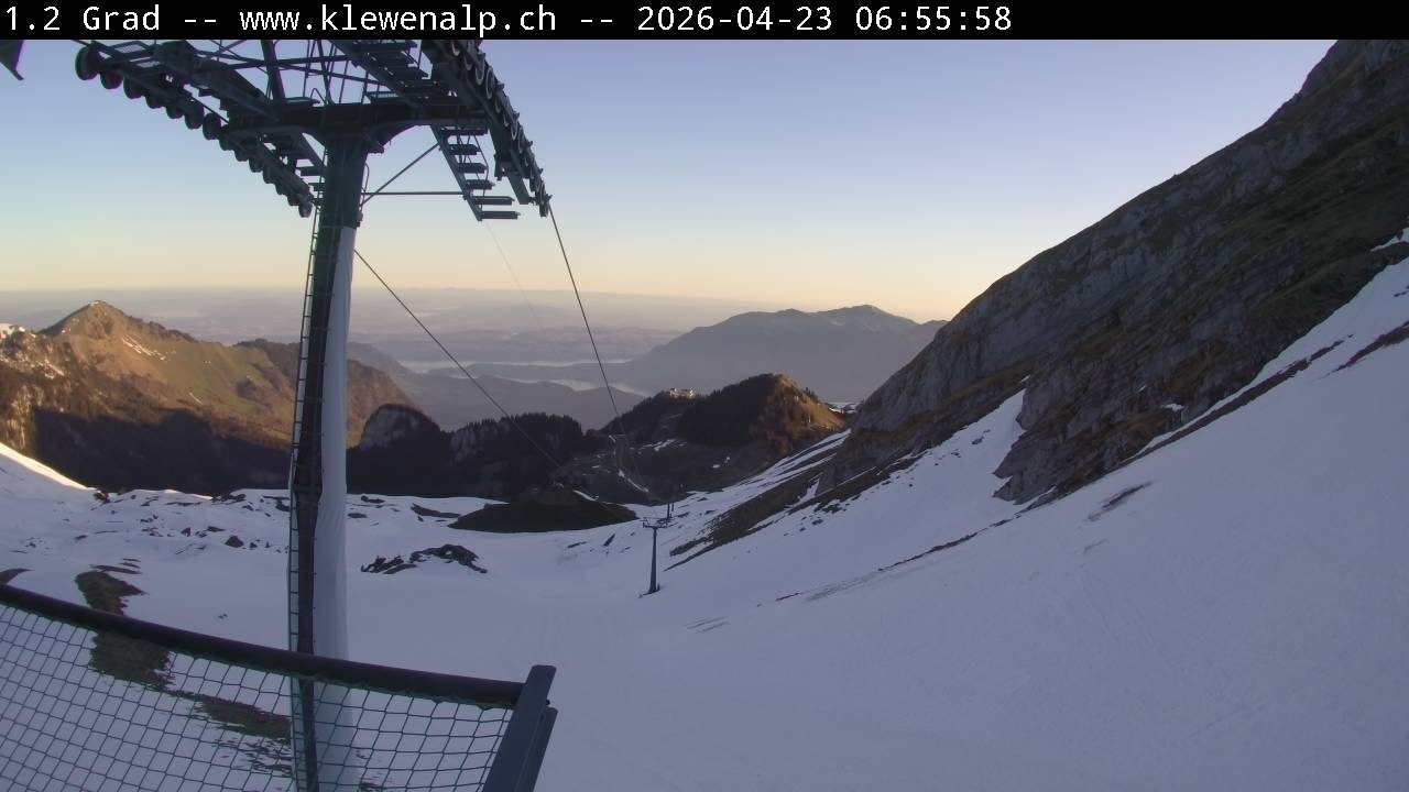 Archiv Foto Webcam Klewenalp - Bergstation
