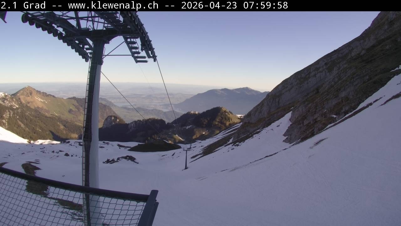Archiv Foto Webcam Klewenalp - Bergstation