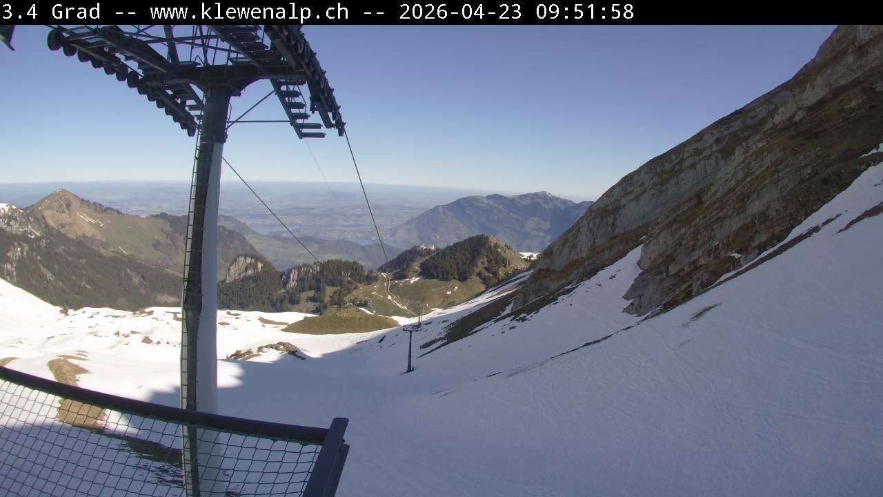 Archiv Foto Webcam Klewenalp - Bergstation