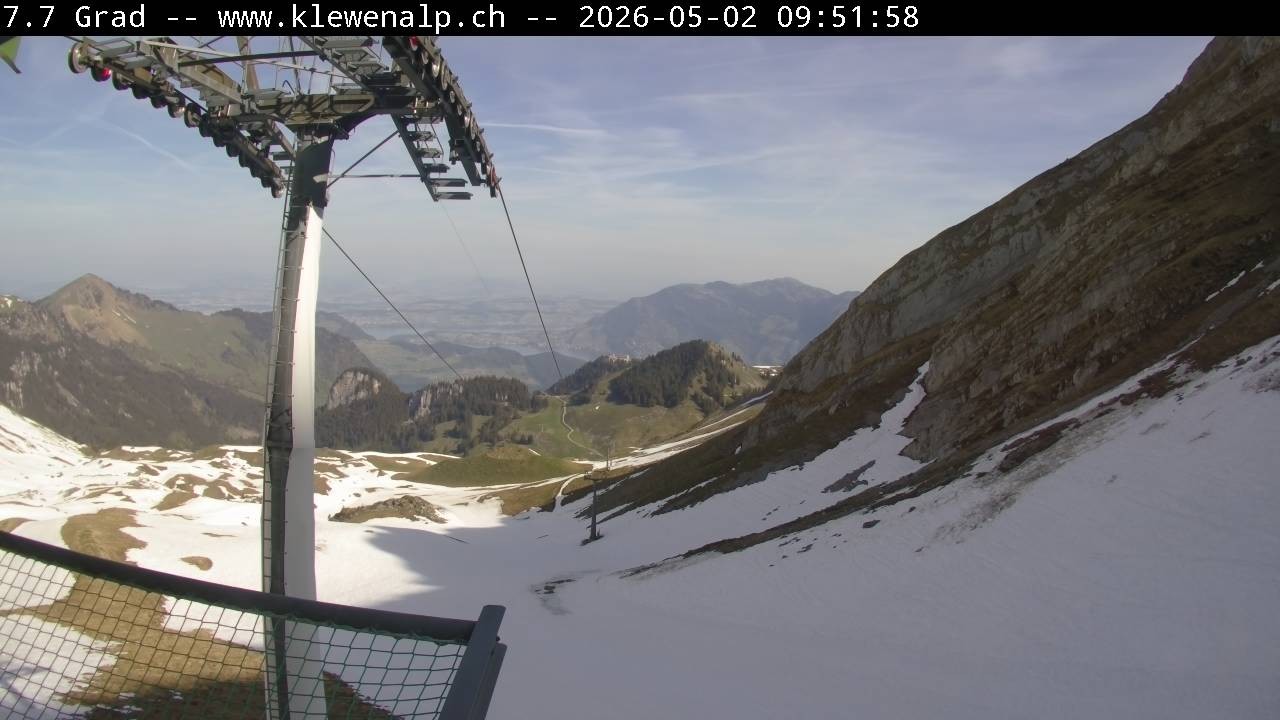 Archiv Foto Webcam Klewenalp - Bergstation