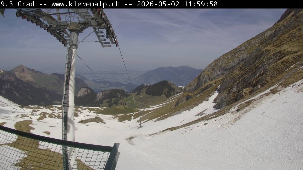 Archived image Webcam Klewenalp - Top station