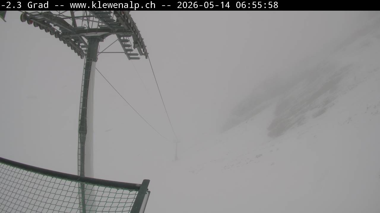 Archived image Webcam Klewenalp - Top station