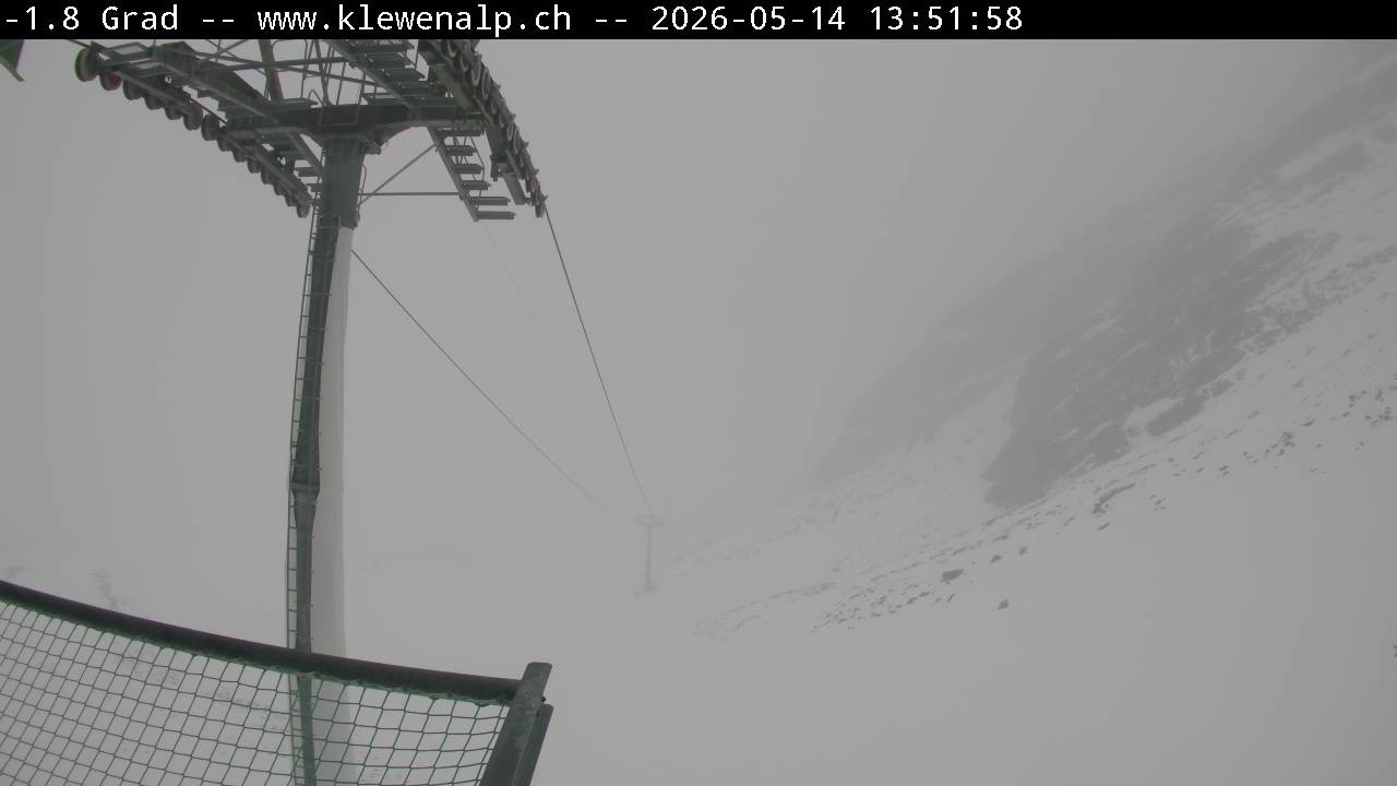 Archived image Webcam Klewenalp - Top station