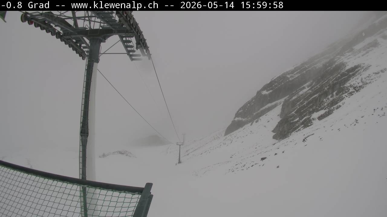 Archiv Foto Webcam Klewenalp - Bergstation