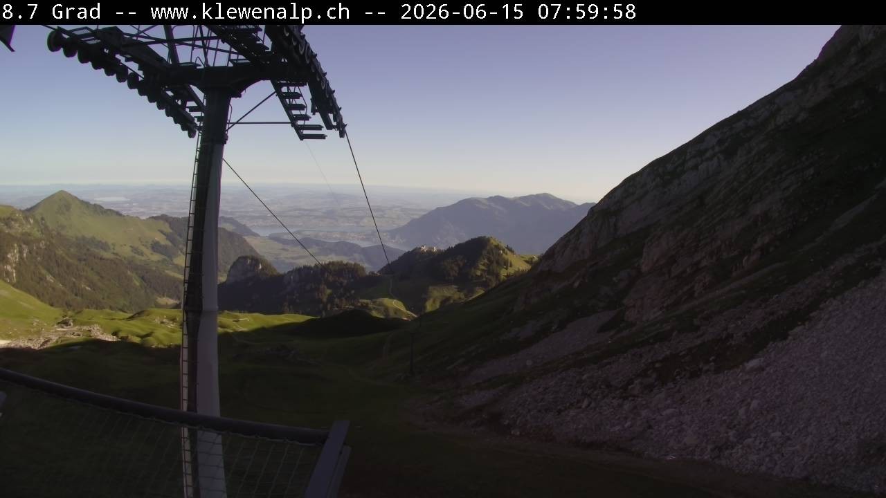 Archiv Foto Webcam Klewenalp - Bergstation