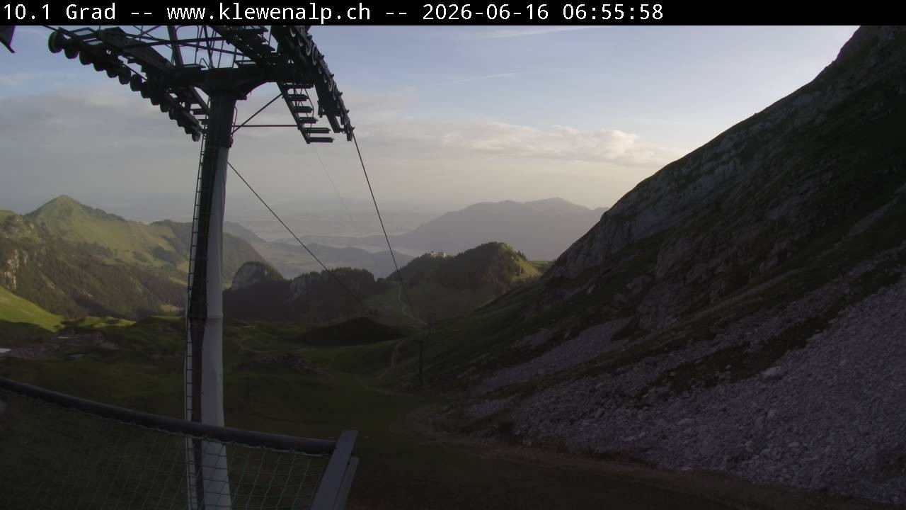 Archiv Foto Webcam Klewenalp - Bergstation