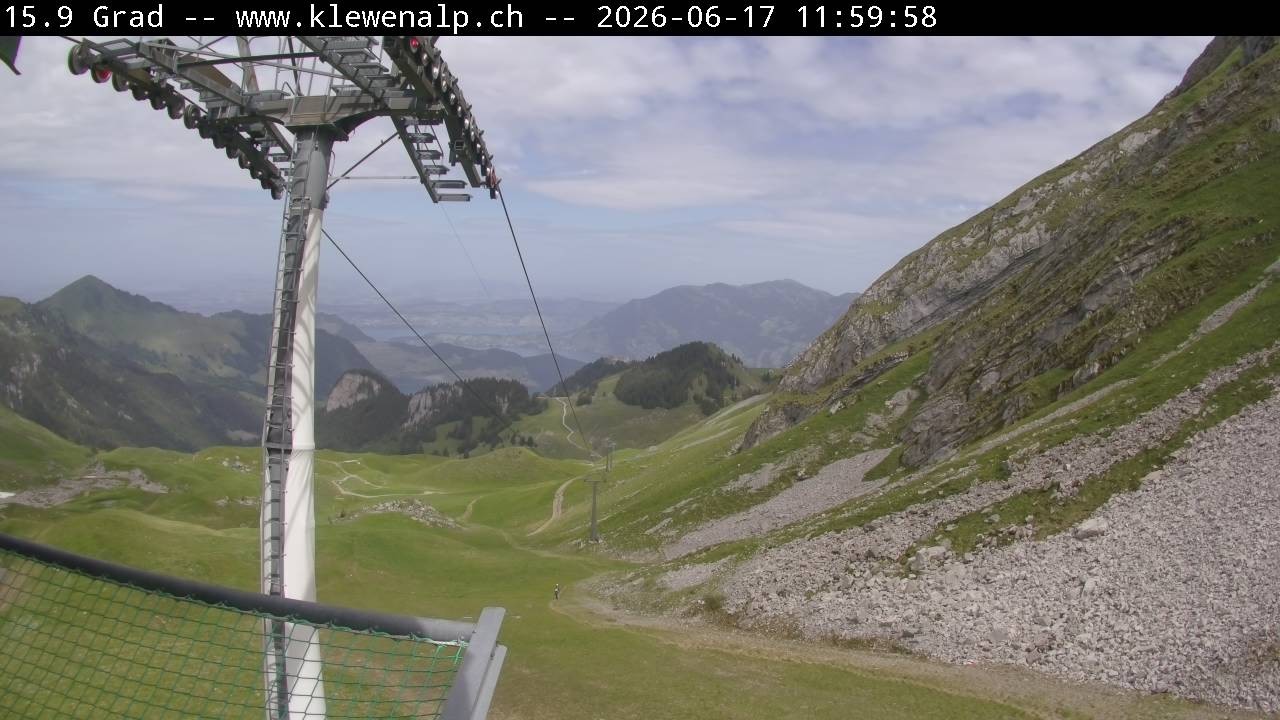 Archiv Foto Webcam Klewenalp - Bergstation