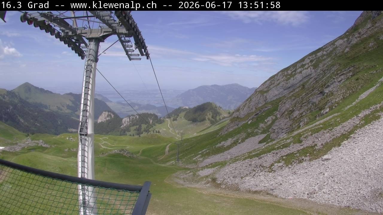 Archiv Foto Webcam Klewenalp - Bergstation