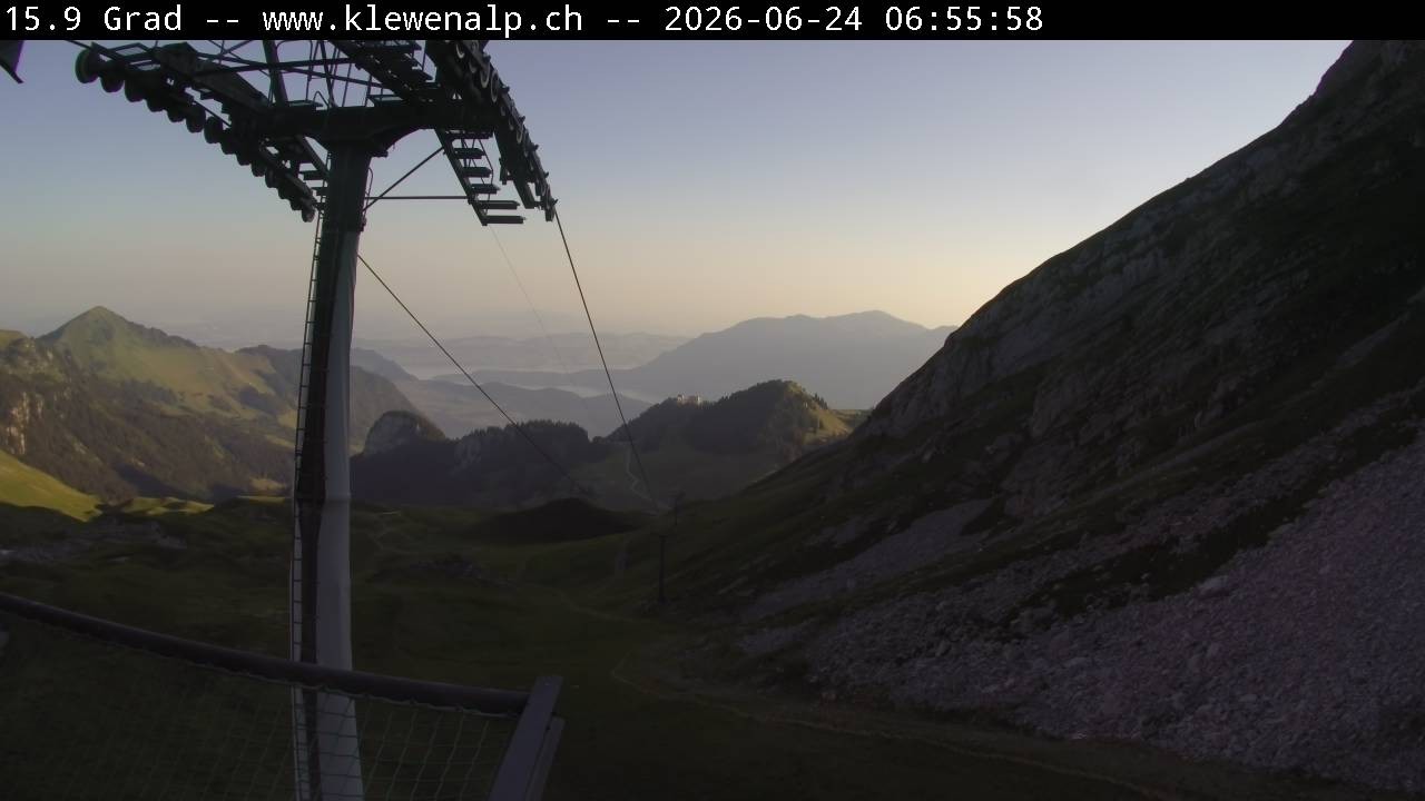 Archiv Foto Webcam Klewenalp - Bergstation