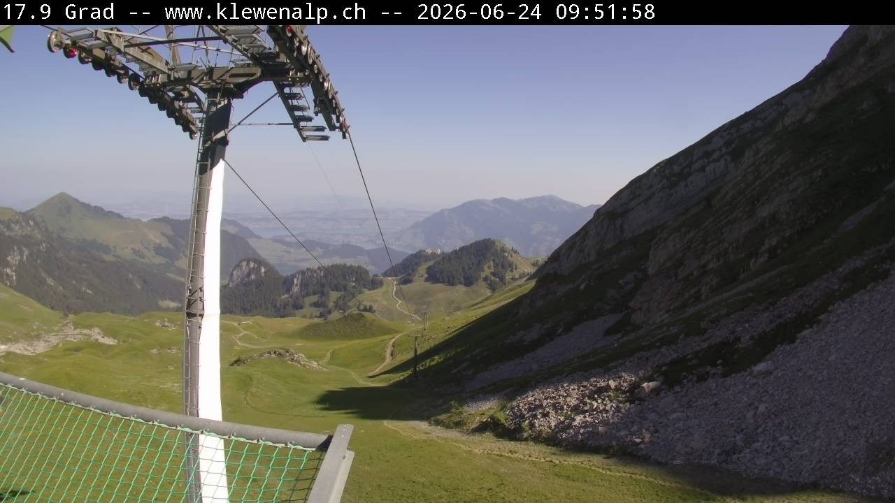 Archiv Foto Webcam Klewenalp - Bergstation