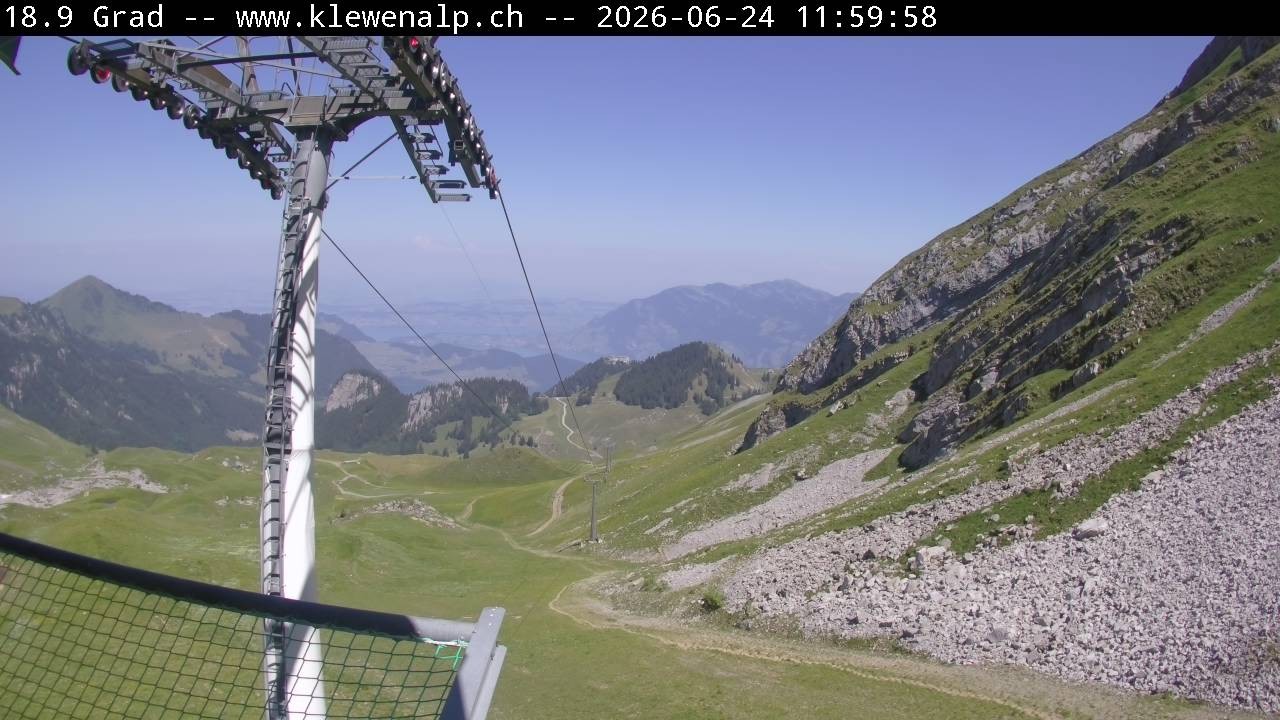 Archiv Foto Webcam Klewenalp - Bergstation