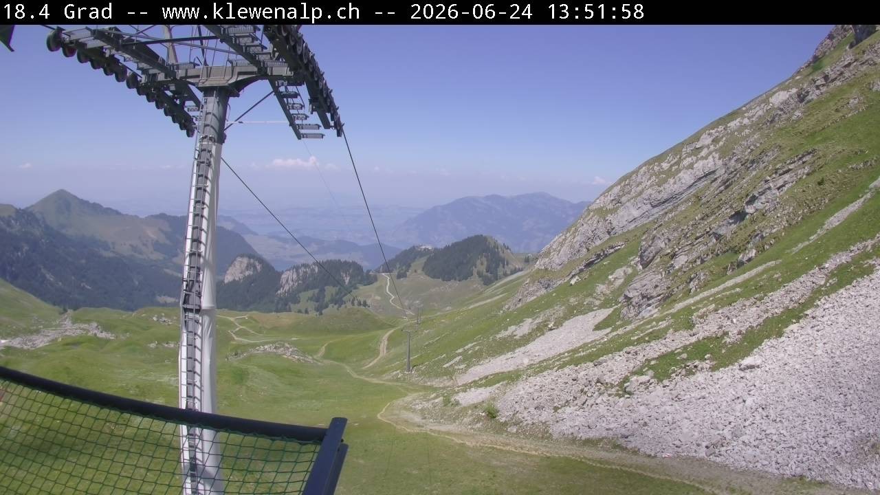 Archiv Foto Webcam Klewenalp - Bergstation