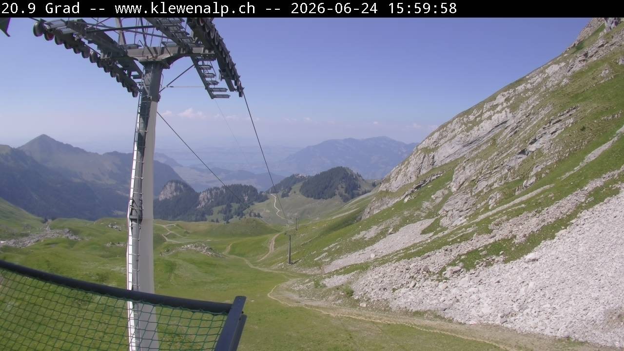 Archiv Foto Webcam Klewenalp - Bergstation
