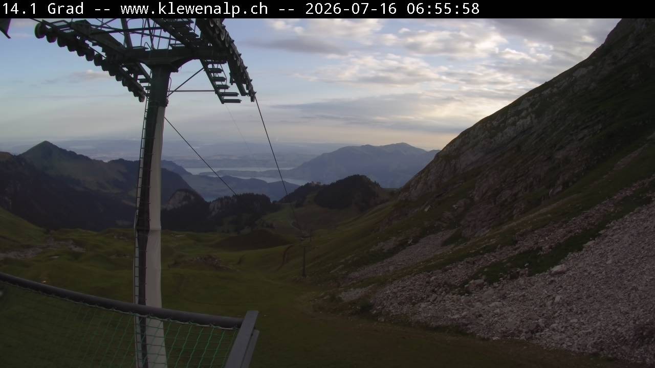 Archiv Foto Webcam Klewenalp - Bergstation