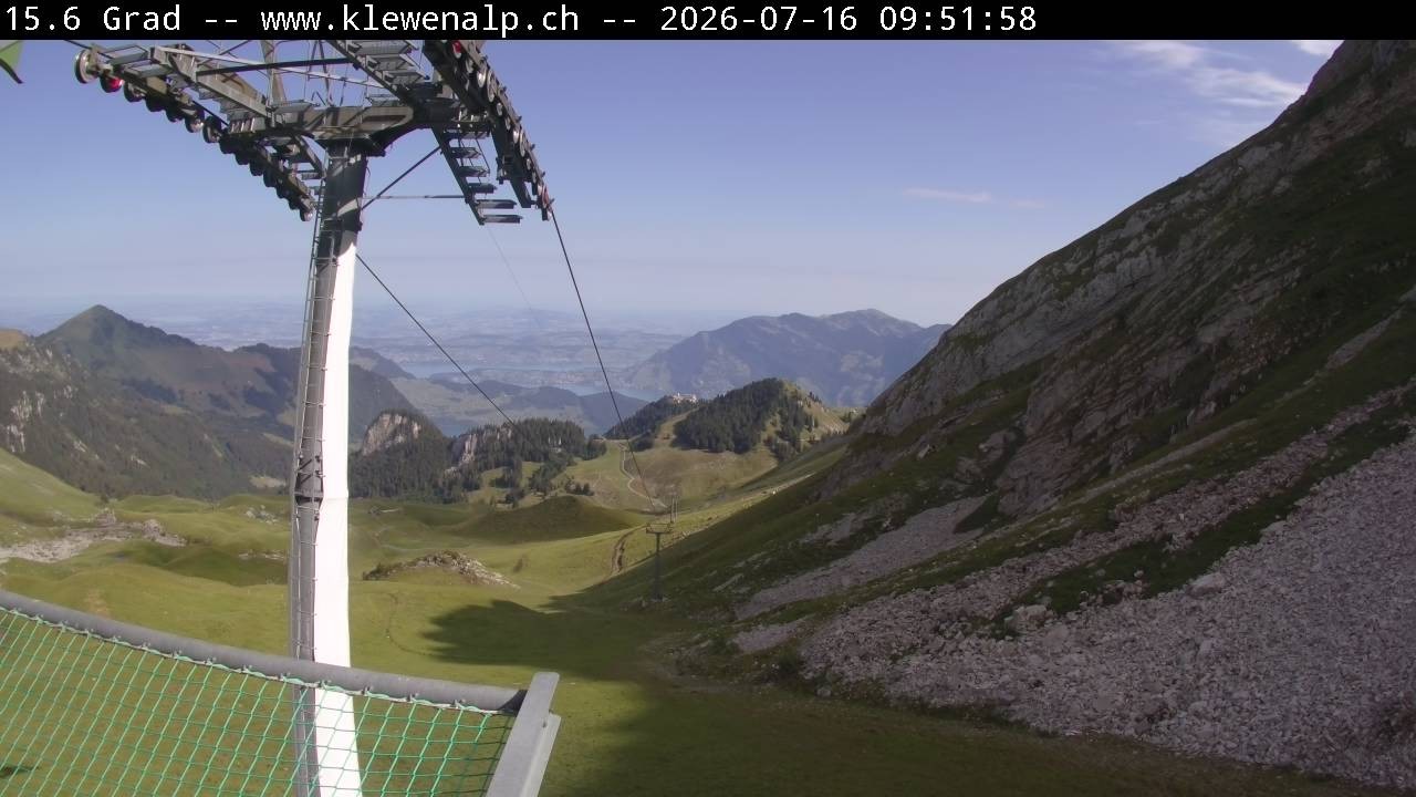 Archiv Foto Webcam Klewenalp - Bergstation