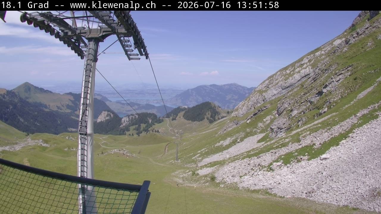 Archiv Foto Webcam Klewenalp - Bergstation