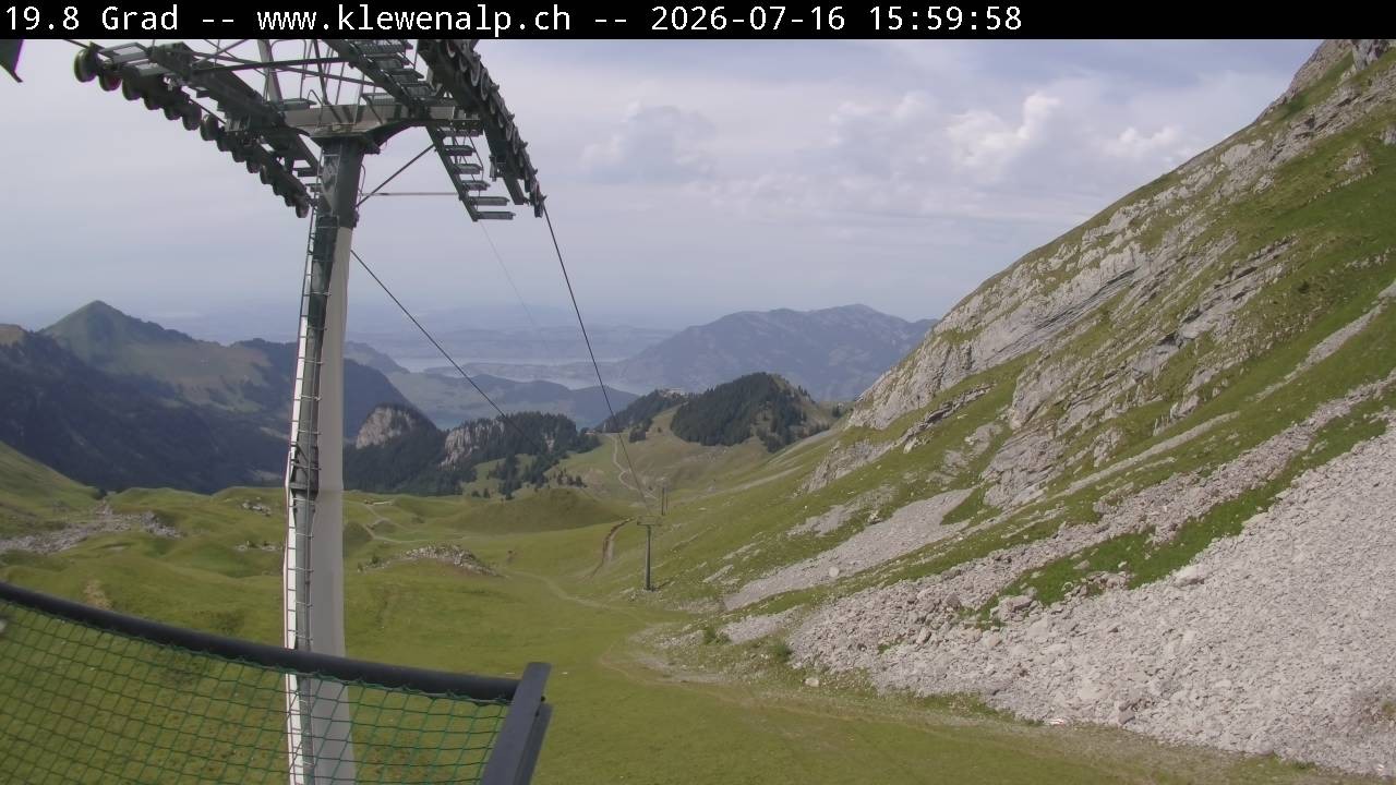Archiv Foto Webcam Klewenalp - Bergstation