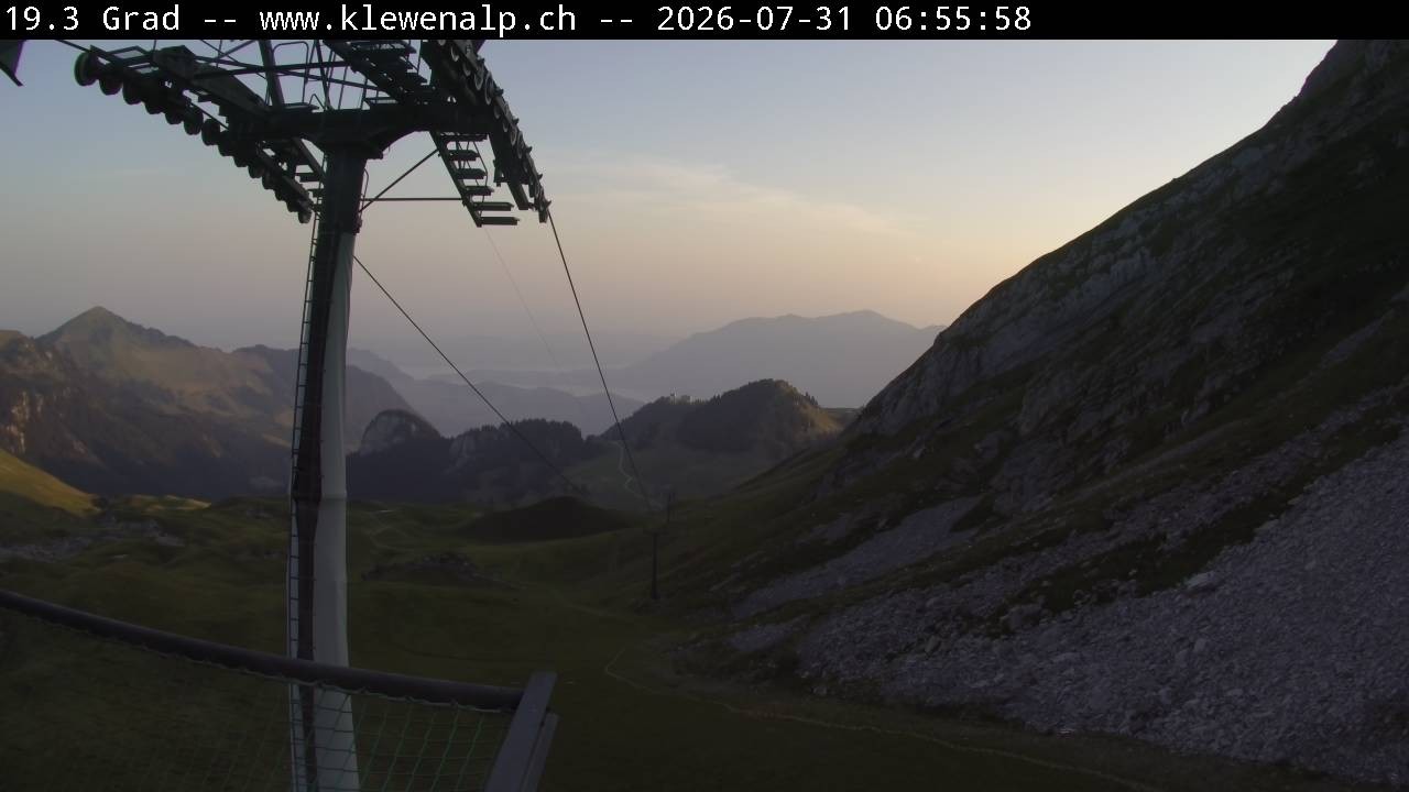 Archiv Foto Webcam Klewenalp - Bergstation