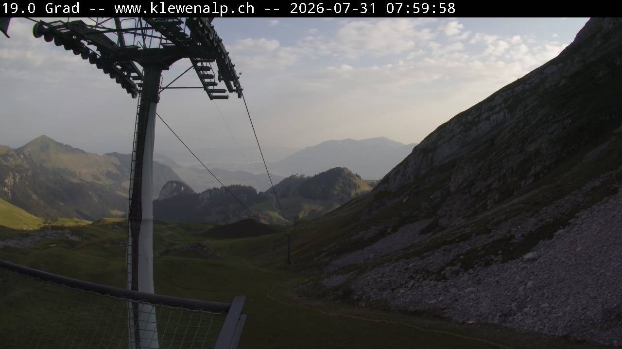 Archiv Foto Webcam Klewenalp - Bergstation