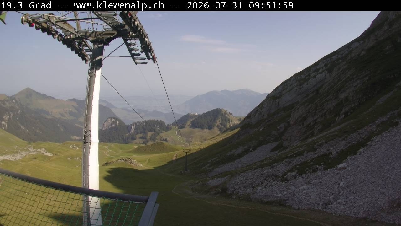 Archiv Foto Webcam Klewenalp - Bergstation