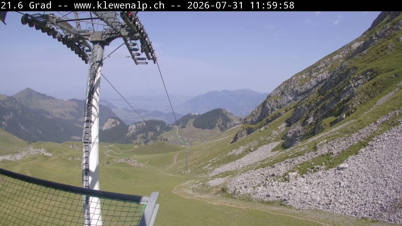 Archiv Foto Webcam Klewenalp - Bergstation