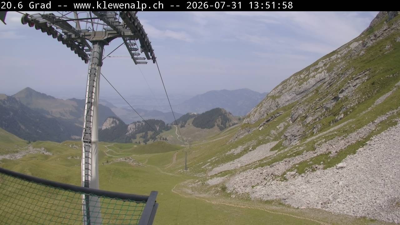 Archiv Foto Webcam Klewenalp - Bergstation