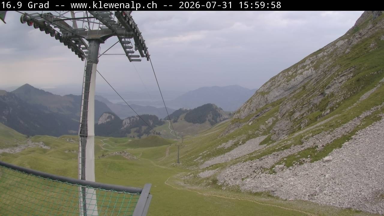 Archiv Foto Webcam Klewenalp - Bergstation