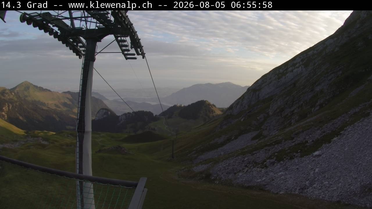 Archiv Foto Webcam Klewenalp - Bergstation