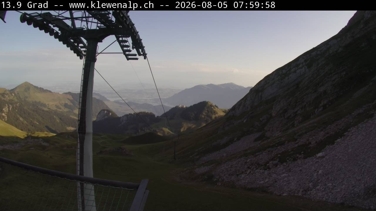 Archiv Foto Webcam Klewenalp - Bergstation