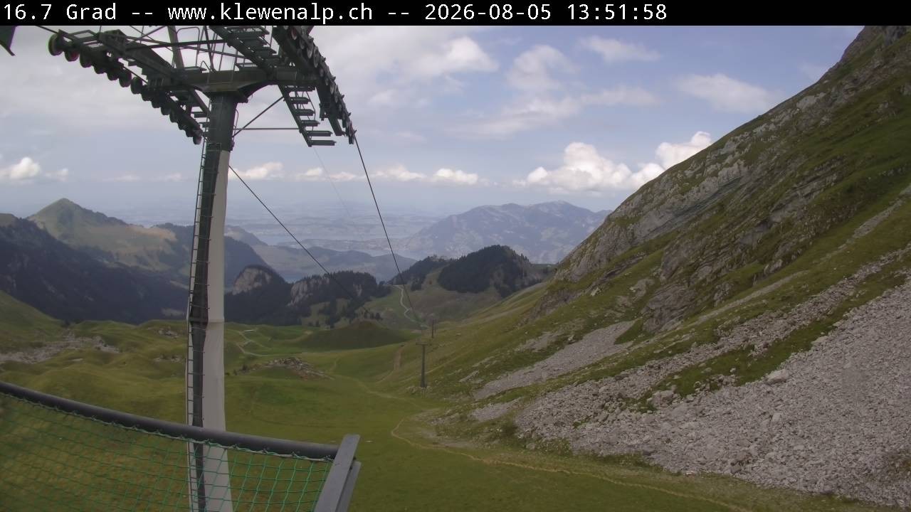 Archiv Foto Webcam Klewenalp - Bergstation