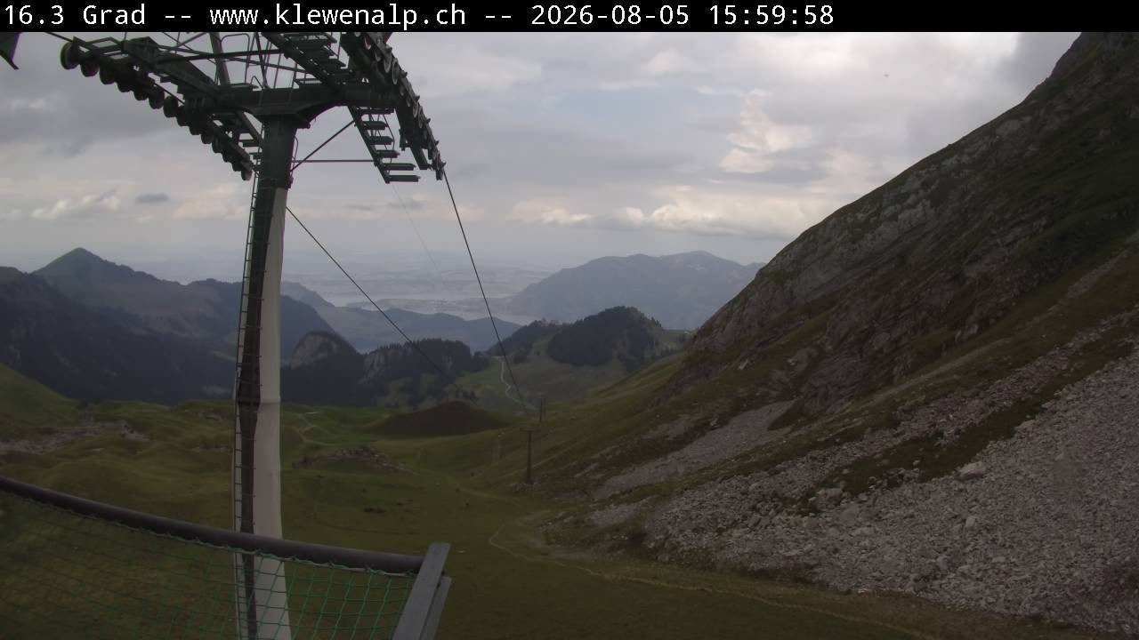Archiv Foto Webcam Klewenalp - Bergstation