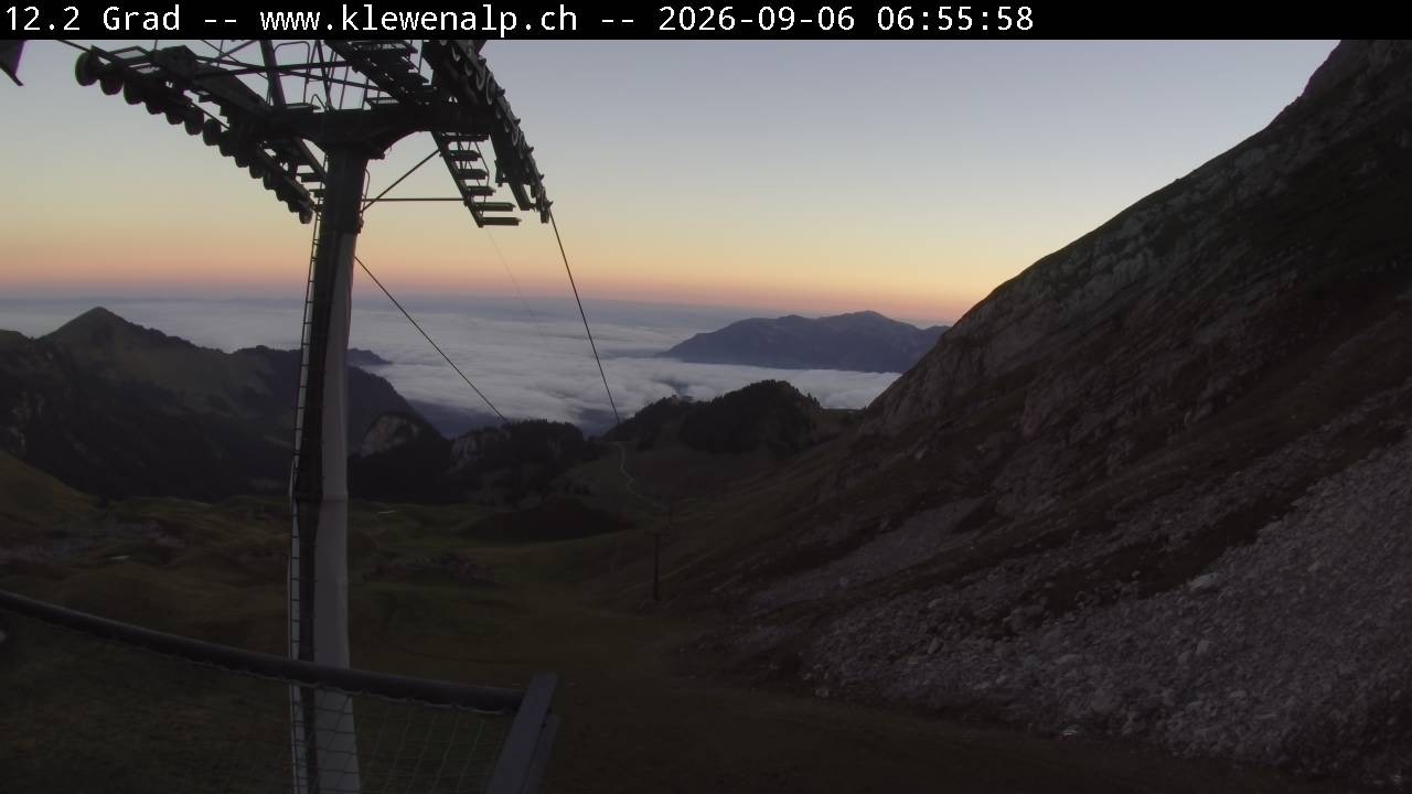 Archiv Foto Webcam Klewenalp - Bergstation