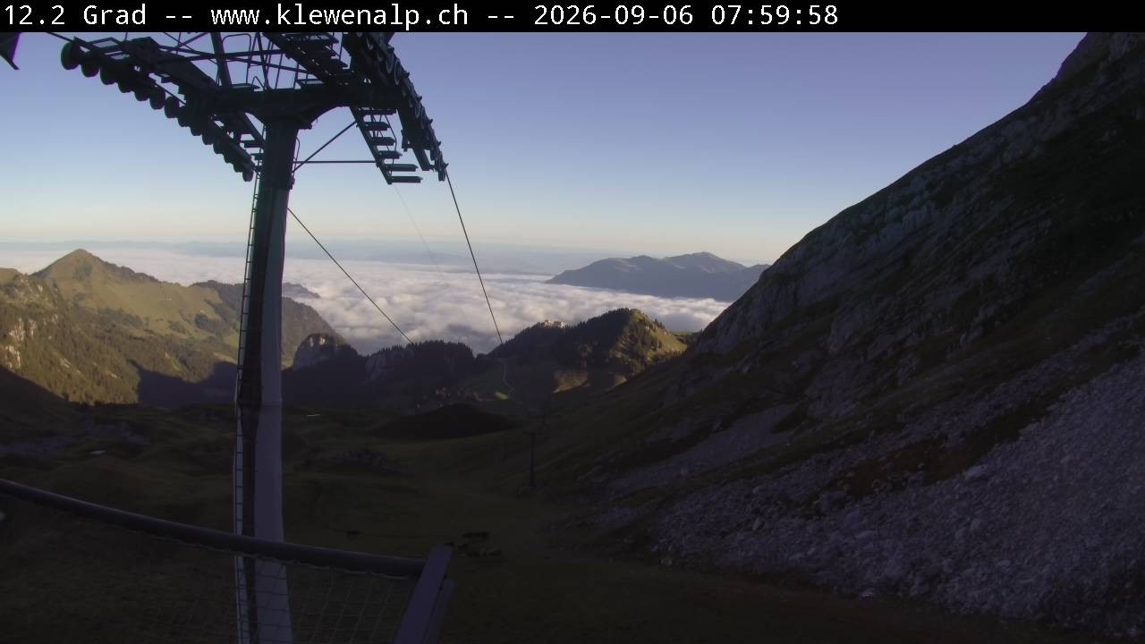 Archiv Foto Webcam Klewenalp - Bergstation