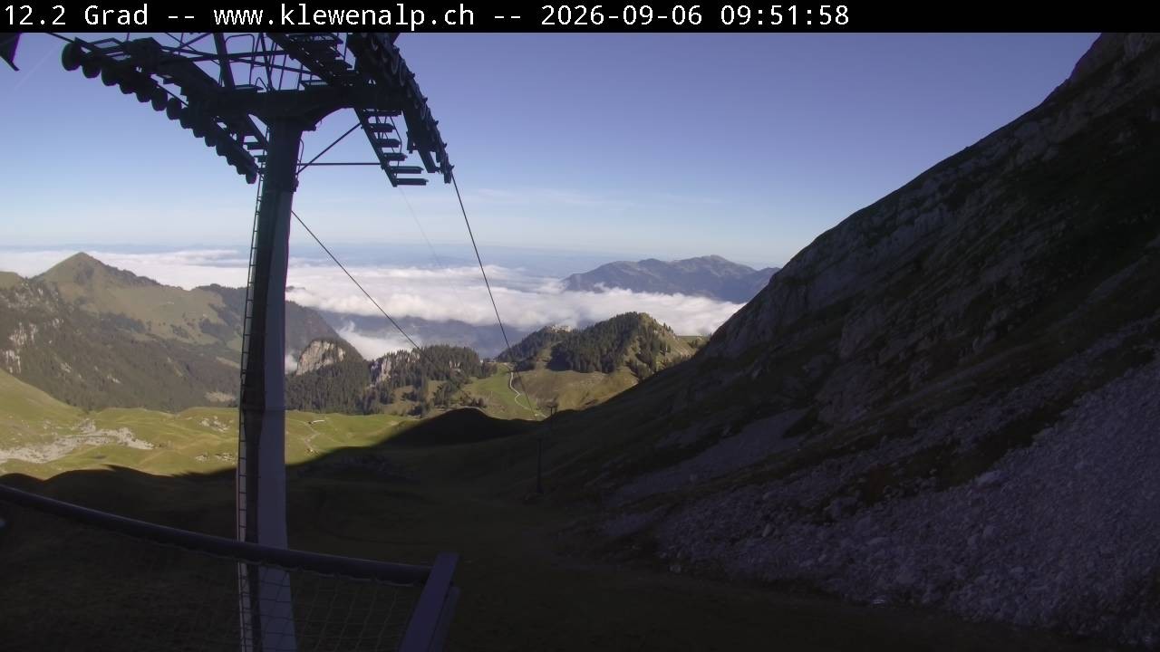 Archiv Foto Webcam Klewenalp - Bergstation