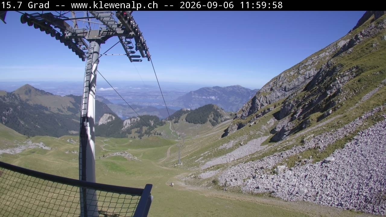 Archiv Foto Webcam Klewenalp - Bergstation