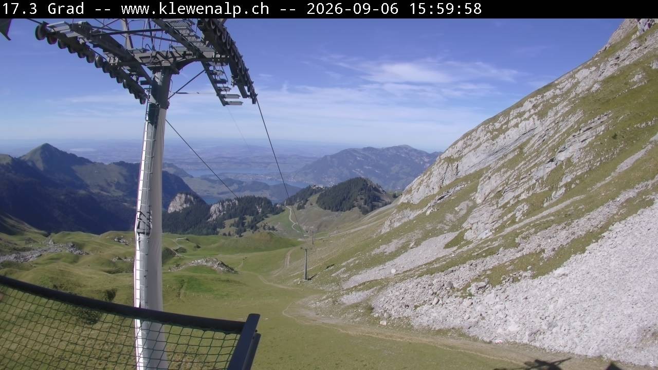 Archiv Foto Webcam Klewenalp - Bergstation