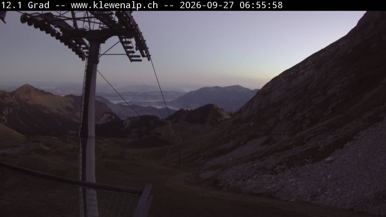 Archiv Foto Webcam Klewenalp - Bergstation